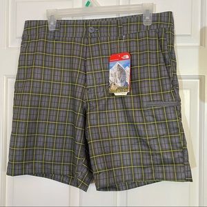 The North Face 8" Amphibious Shorts Zinc Grey Plaid